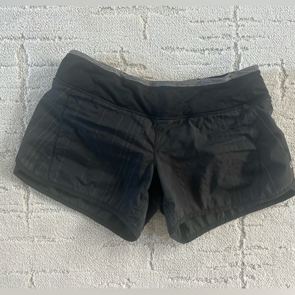 Lululemon - size 6 speed shorts